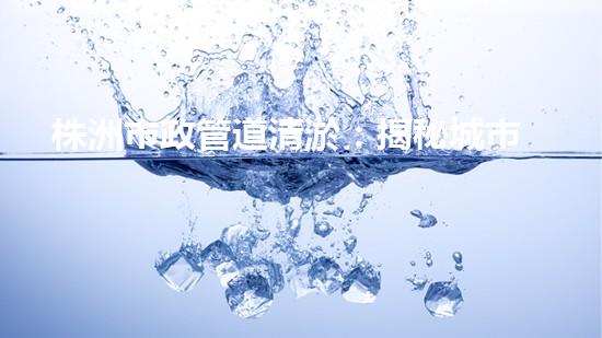 株洲市政管道清淤：揭秘城市底下的黑科技！ - 副本